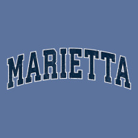 Marietta Georgia Ga Vintage Sports Design Navy Design T Shirt Lightweight Hoodie | Artistshot