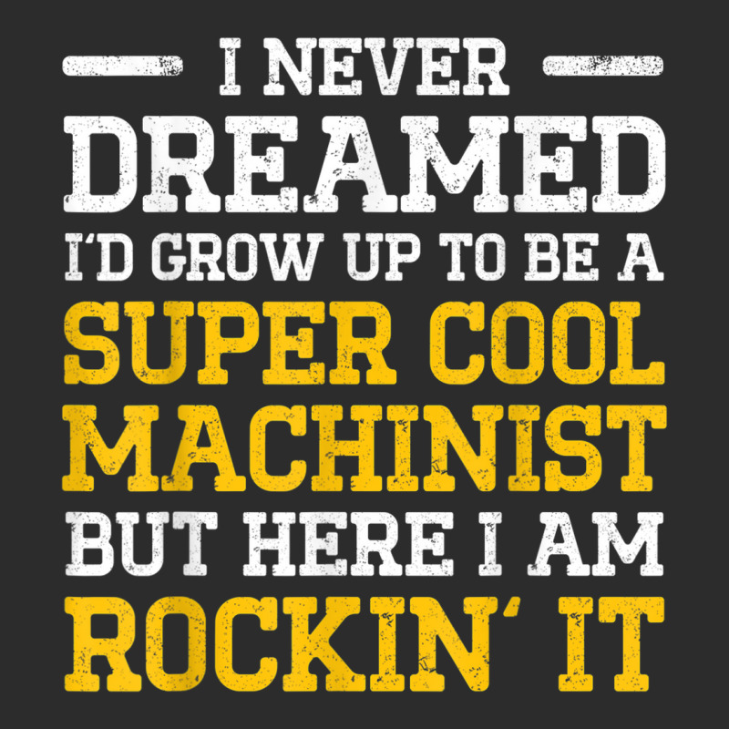 Machinist Never Machine Operator Machining Exclusive T-shirt | Artistshot