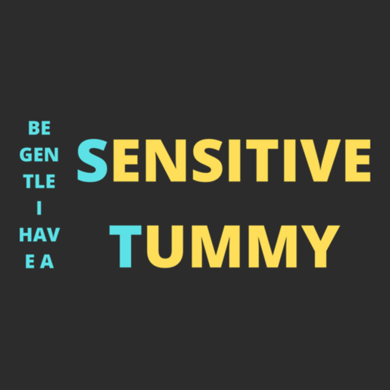 Be Gentle I Have A Sensitive Tummy Sticker Exclusive T-shirt by cm-arts | Artistshot