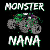 Monster Truck Rally Racing Nana Car Trucker Driver Mother Men's Long Sleeve Pajama Set | Artistshot