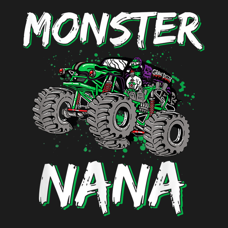 Monster Truck Rally Racing Nana Car Trucker Driver Mother Hoodie & Jogger Set | Artistshot