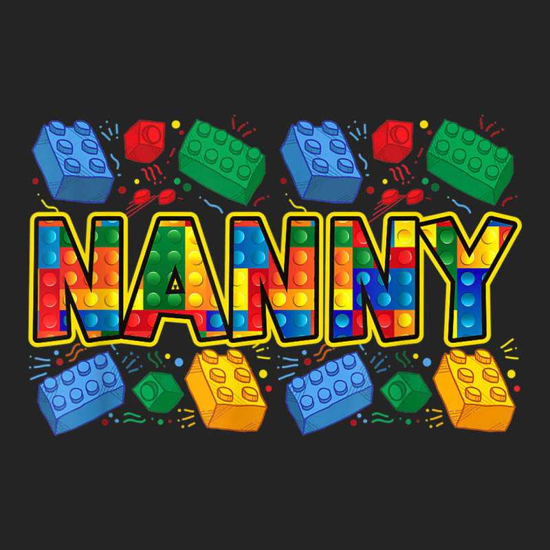 Nanny Brick Builder Funny Grandma Blocks Master Builder 3/4 Sleeve Shirt | Artistshot