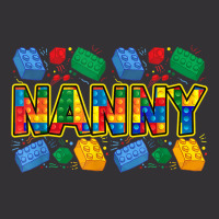 Nanny Brick Builder Funny Grandma Blocks Master Builder Vintage Hoodie | Artistshot