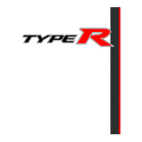 Carbon Type R Racing Stripe Sticker | Artistshot