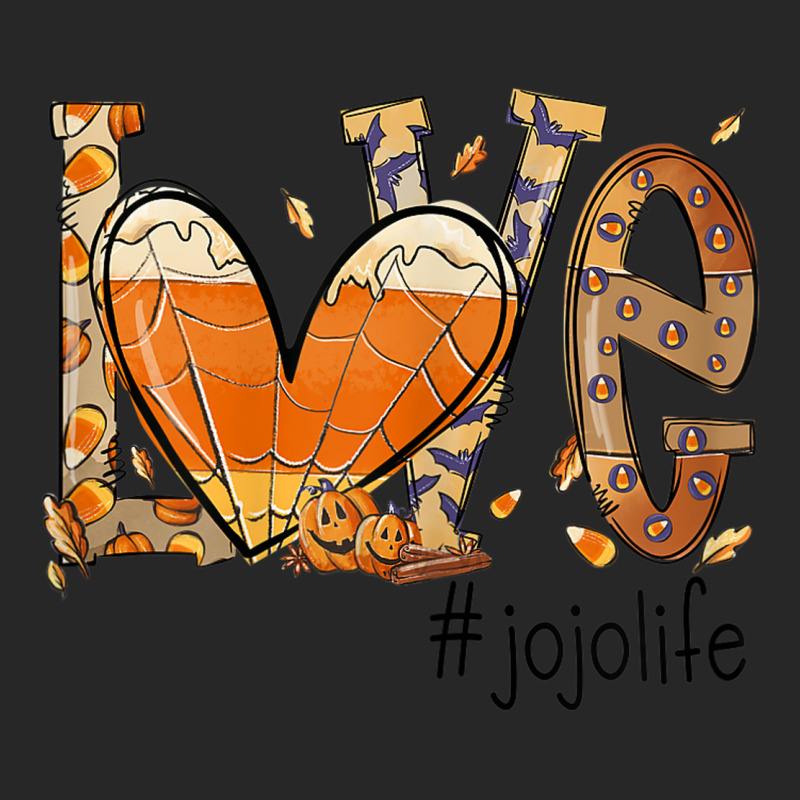 Womens Love Jojo Life Fall Season Autumn Pumpkin Halloween Men's T-shirt Pajama Set by Orchid | Artistshot