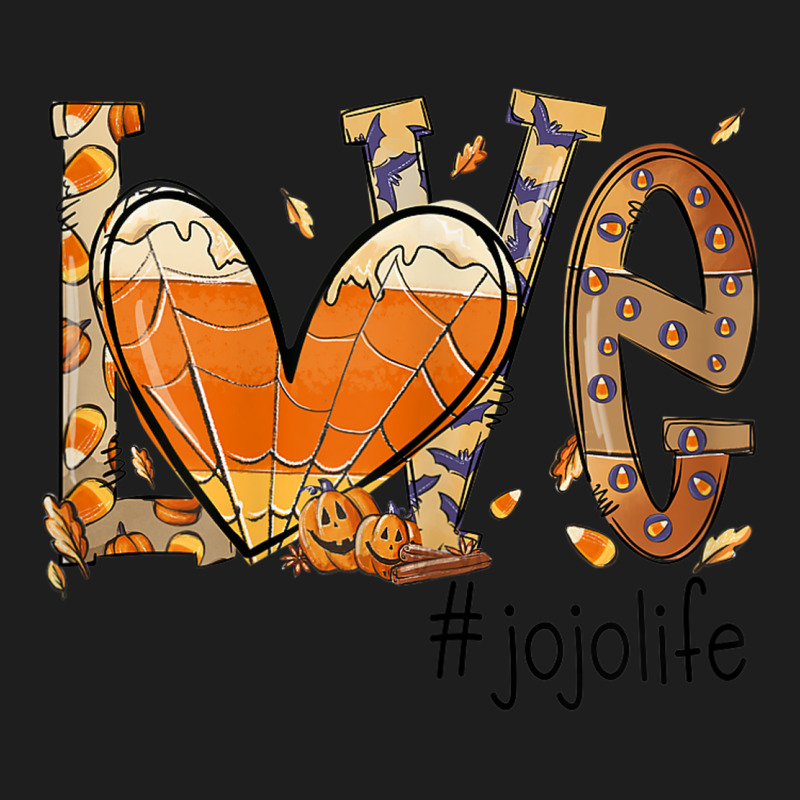 Womens Love Jojo Life Fall Season Autumn Pumpkin Halloween Classic T-shirt by Orchid | Artistshot