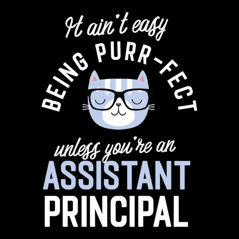 Assistant Principal Cat Lover Gifts It Ain T Easy Being Purr Fect Women's V-Neck T-Shirt by MICHAELOHARRA | Artistshot