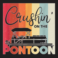 Mens Crushin' On The Pontoon Boat Captain T-shirt | Artistshot