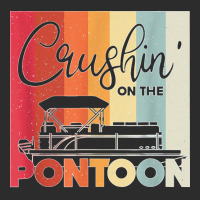 Mens Crushin' On The Pontoon Boat Captain Exclusive T-shirt | Artistshot