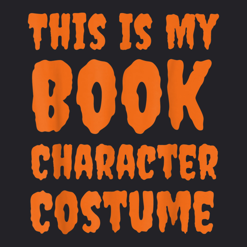 This Is My Book Character Costume Funny Halloween Book Lover Youth Tee | Artistshot