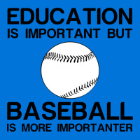 Education Important Baseball Importanter Tote Bags | Artistshot