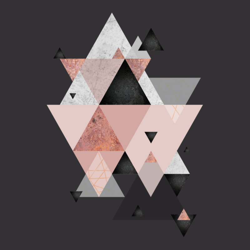 Geometric Compilation In Rose Gold And Blush Pink Vintage Short | Artistshot