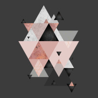 Geometric Compilation In Rose Gold And Blush Pink Men's Polo Shirt | Artistshot