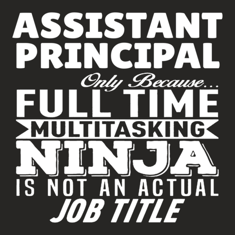 Assistant Principal Multitasking Ninja Ladies Fitted T-Shirt by MICHAELOHARRA | Artistshot