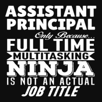 Assistant Principal Multitasking Ninja Crop Top | Artistshot