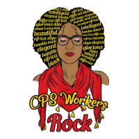 Cps Workers Child Protective Social Services Dss Black Woman Stainless Steel Water Bottle | Artistshot