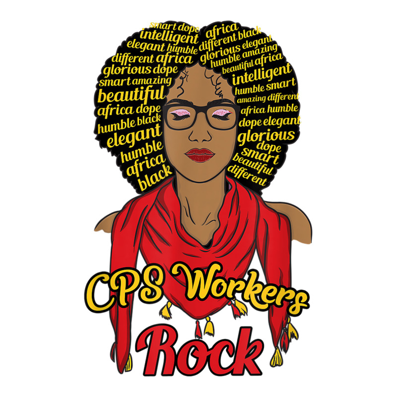 Cps Workers Child Protective Social Services Dss Black Woman Sticker | Artistshot