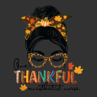 One Thankful Anesthetist Nurse Messy Bun Thanksgiving Fall A Baby Bodysuit | Artistshot