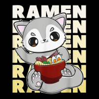 Cute Anime Wolf With Ramen And Japanese Noodles Baby Tee | Artistshot