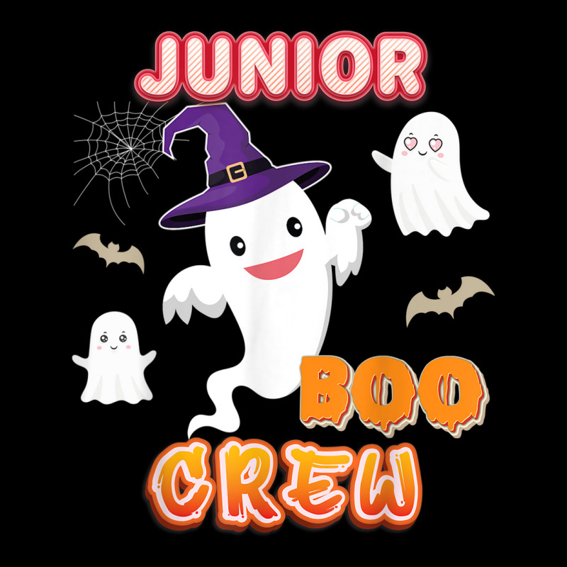 Junior Boo Crew Halloween Ghost Witch Pumpkin Teacher Women's V-Neck T-Shirt by Stunner | Artistshot