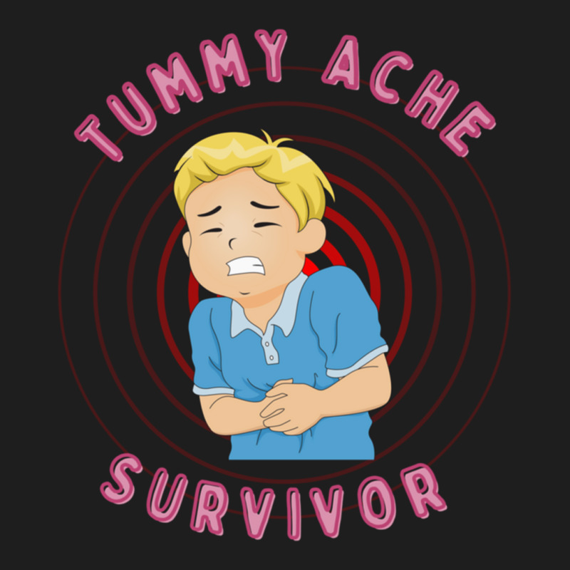 Tummy Ache Survivor  Tummy Ache Survivor Trends  Tummy Relief  Stomach Classic T-shirt by cm-arts | Artistshot