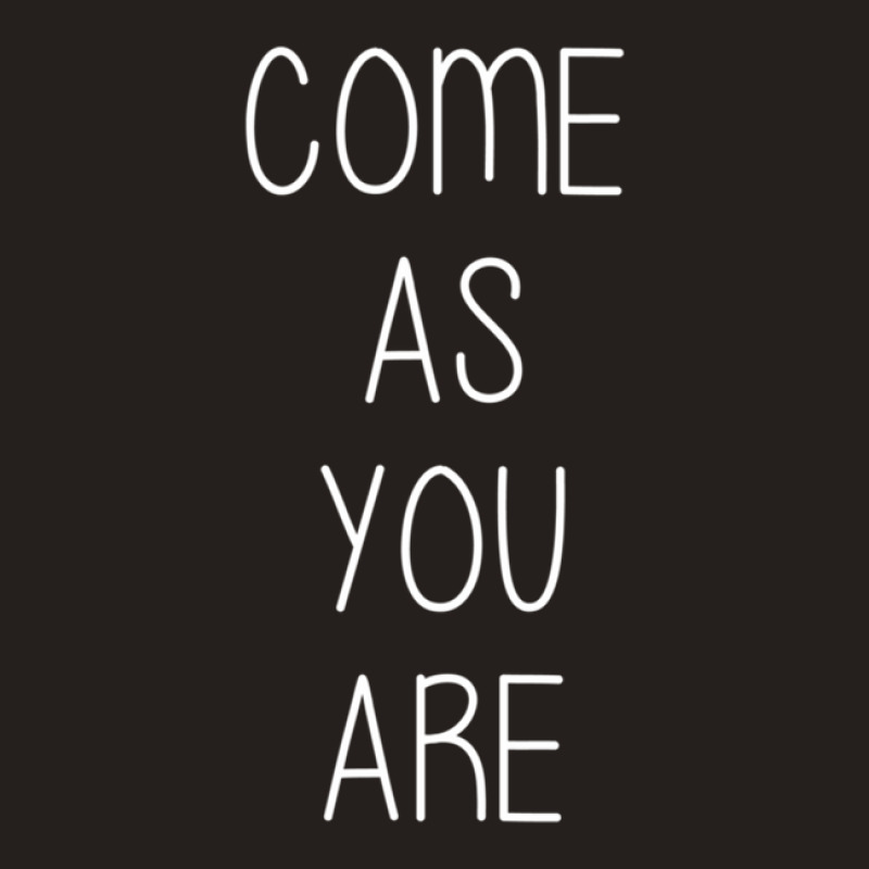 Come As You Are Lyrics Tank Top | Artistshot