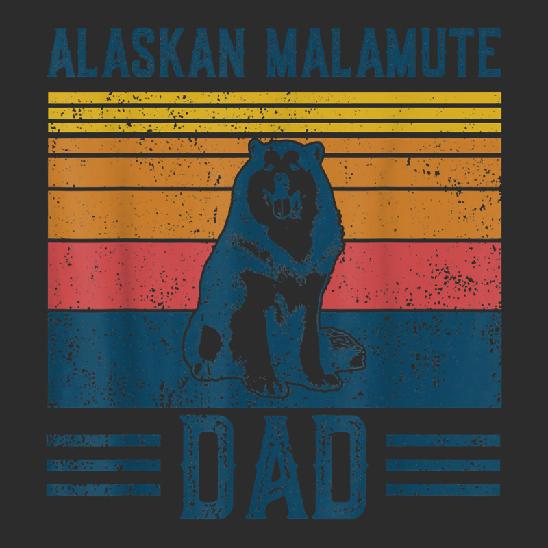 Dog Alaskan Malamute Dad   Vintage Alaskan Malamute Dad T Shirt Exclusive T-shirt | Artistshot