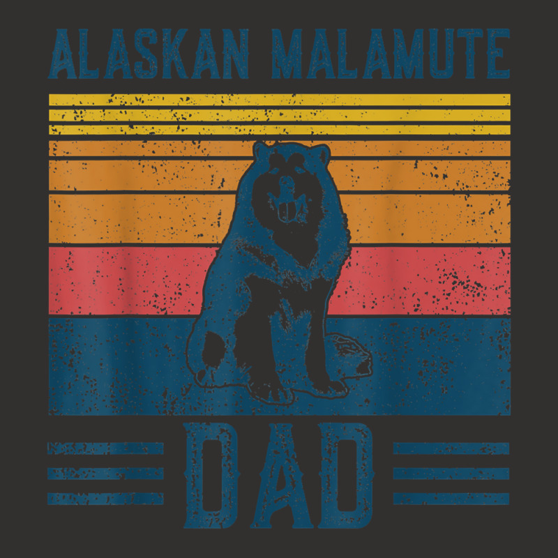 Dog Alaskan Malamute Dad   Vintage Alaskan Malamute Dad T Shirt Champion Hoodie | Artistshot