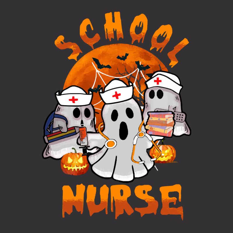 Gift Idea T  Shirt Cute Halloween Nurse Costume Ghost School T  Shirt Vintage Hoodie | Artistshot