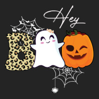 Gift Idea T  Shirt Hey Boo Cute Ghost With Pumpkin Halloween T  Shirt 3/4 Sleeve Shirt | Artistshot