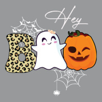 Gift Idea T  Shirt Hey Boo Cute Ghost With Pumpkin Halloween T  Shirt Crewneck Sweatshirt | Artistshot