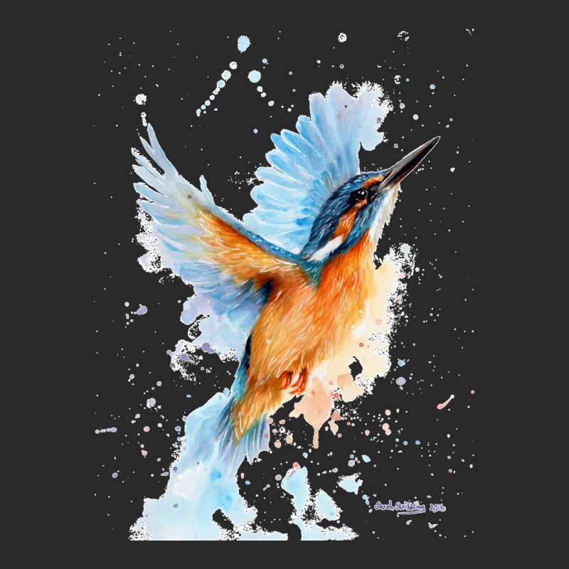 Kingfisher Watercolour Printed hat by cm-arts | Artistshot