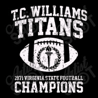 T.c. Williams Titans 1971 Football Champions Remember The Titans Adjustable Cap | Artistshot