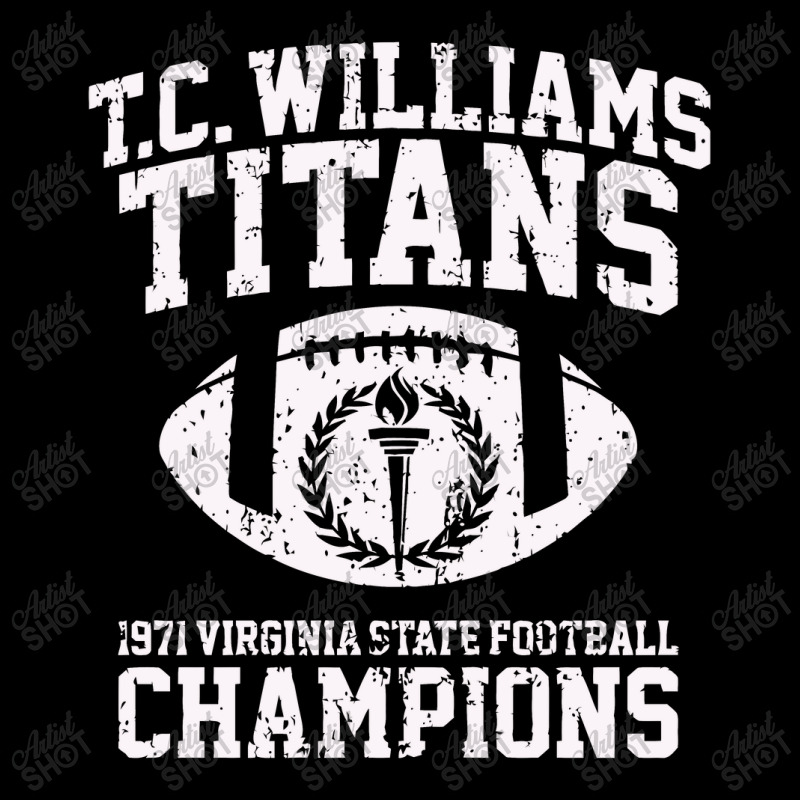 T.c. Williams Titans 1971 Football Champions Remember The Titans Adjustable Cap | Artistshot