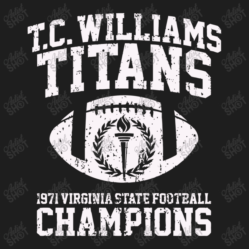 T.c. Williams Titans 1971 Football Champions Remember The Titans Classic T-shirt | Artistshot