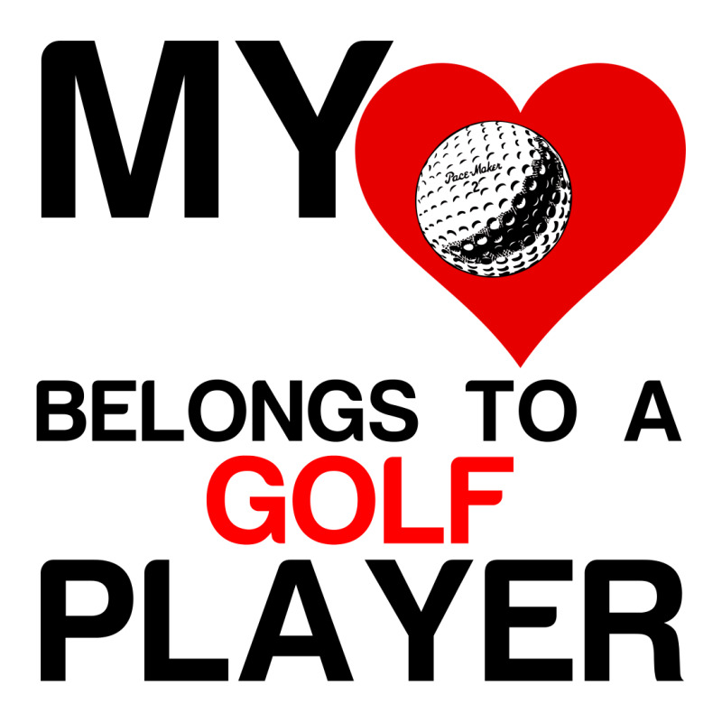 My Heart Belongs To A Golf Player Baby Bodysuit | Artistshot