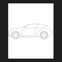 Car Technical Drawing - Shooting Brake Classic T-shirt | Artistshot