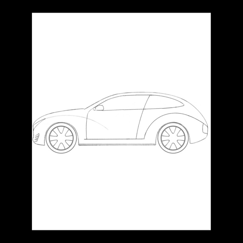 Car Technical Drawing - Shooting Brake 1 Adjustable Cap | Artistshot