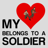 My Heart Belongs To A Soldier Men's Polo Shirt | Artistshot