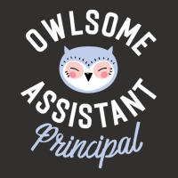 Owlsome Assistant Principal Pun Funny Gift Idea Champion Hoodie | Artistshot