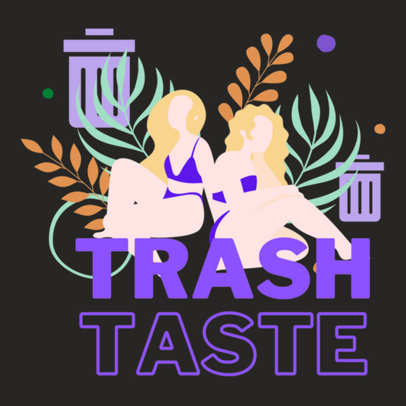 Trash Taste Weekly Audio Fanmaid Ladies Fitted T-Shirt by cm-arts | Artistshot