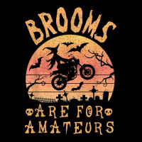 Brooms Are For Amateurs Bike Riding Funny Halloween Youth Hoodie | Artistshot