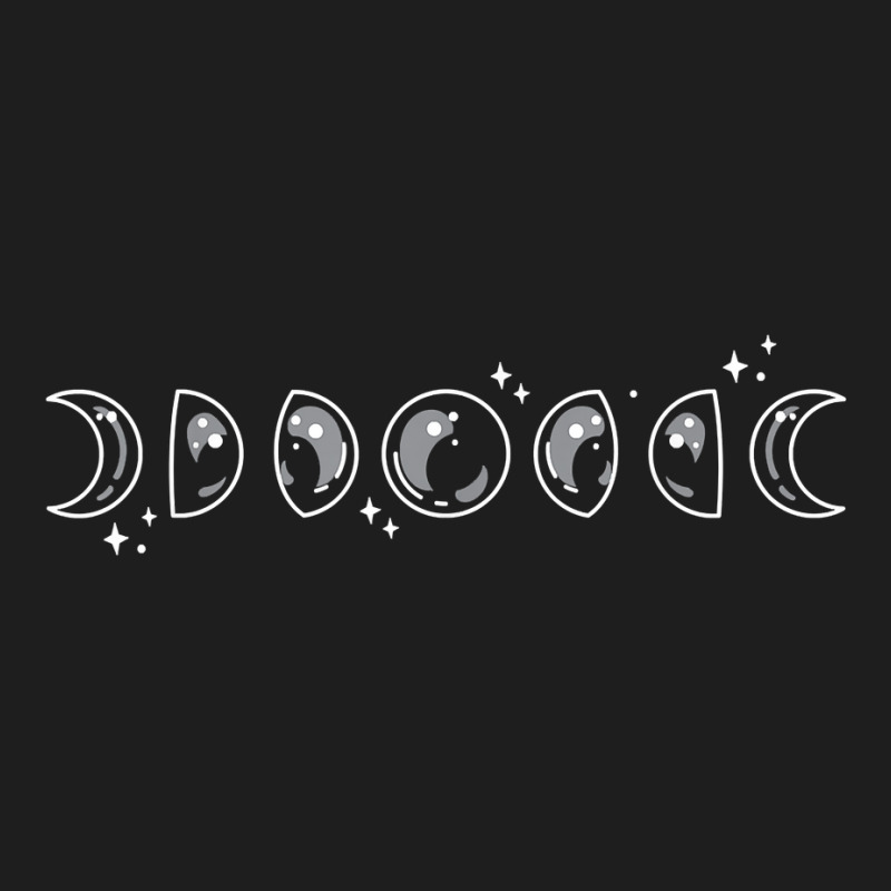 Moon Phase Cycle Phases Of The Moon Astronomy Stargazer Classic T-shirt by KaydenLivingston | Artistshot