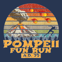 Pompeii Fun Run Ad 79 Vintage Retro Distressed Gift Ladies Denim Jacket | Artistshot