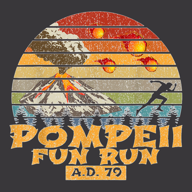 Pompeii Fun Run Ad 79 Vintage Retro Distressed Gift Ladies Curvy T-shirt | Artistshot