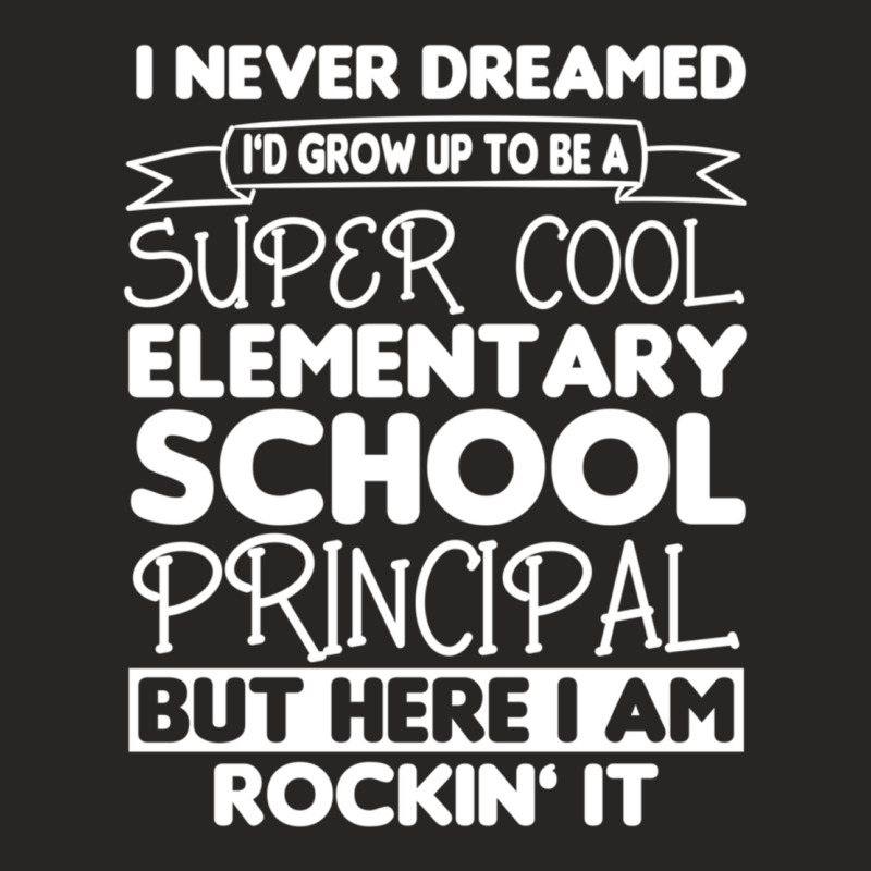 Super Cool Elementary School Principal Ladies Fitted T-Shirt by MICHAELOHARRA | Artistshot