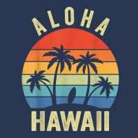 Aloha Hawaii Hawaiian Island Shirt Palm Beach Surfboard Surf T Shirt Ladies Denim Jacket | Artistshot