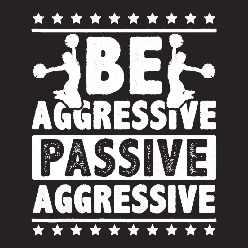 Womens Be Aggressive Passive Aggressive Gymnast Cheerleader Sports Pre Vintage Cap by cm-arts | Artistshot