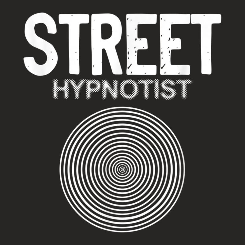 Mind Psychic Optical Illusion Hypnotist Street Hypnosis T Shirt Ladies Fitted T-Shirt by genze | Artistshot