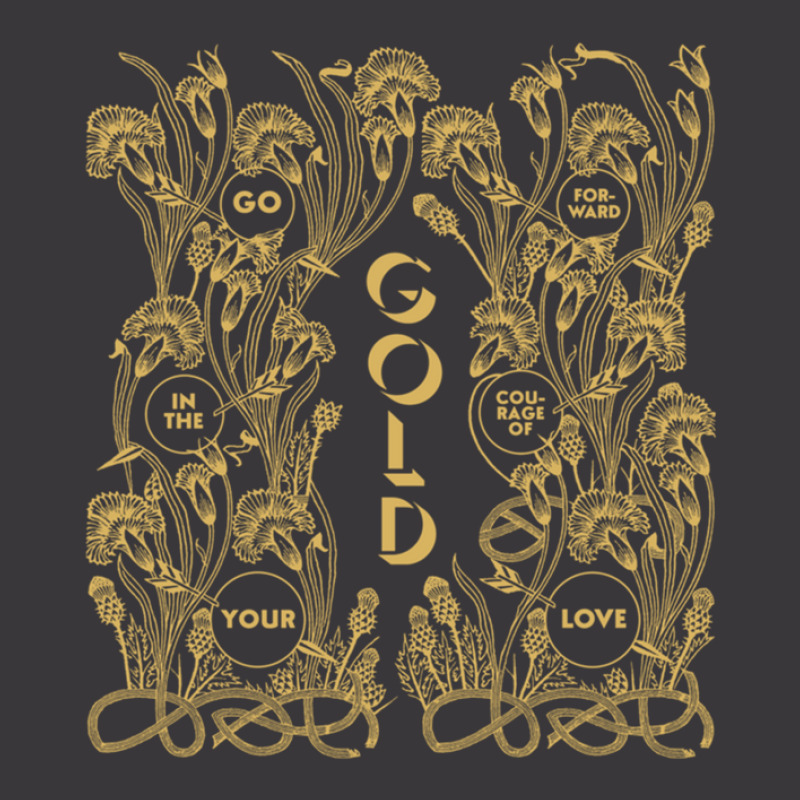 Gold – Go Forward In The Courage Of Your Love Alabaster Deplume-giga Ladies Curvy T-Shirt by cm-arts | Artistshot